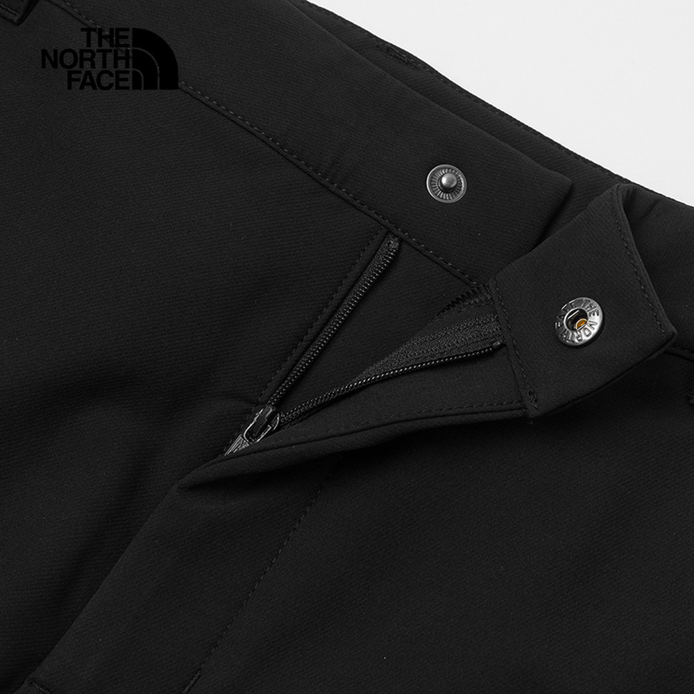 The North Face北面男款黑色防風防潑水休閒戶外徒步褲｜83OQ4H0