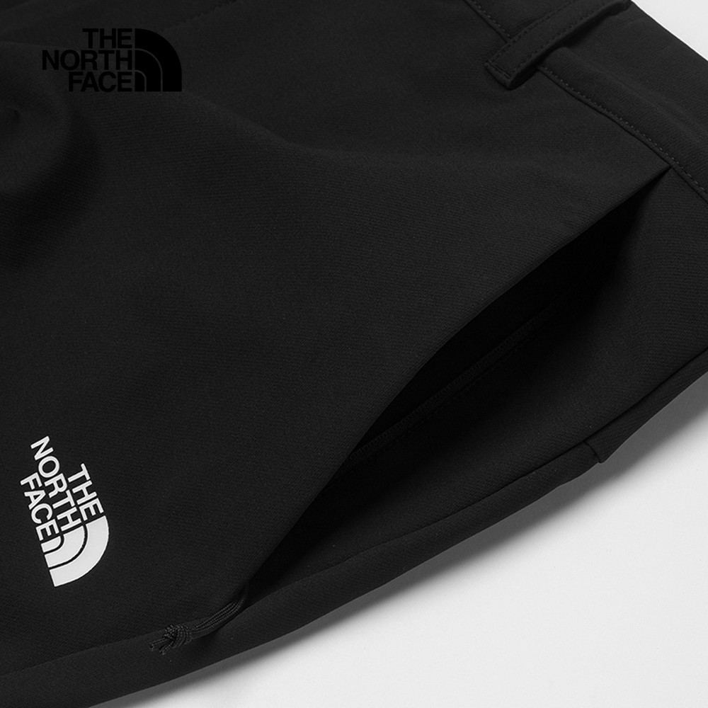 The North Face北面男款黑色防風防潑水休閒戶外徒步褲｜83OQ4H0