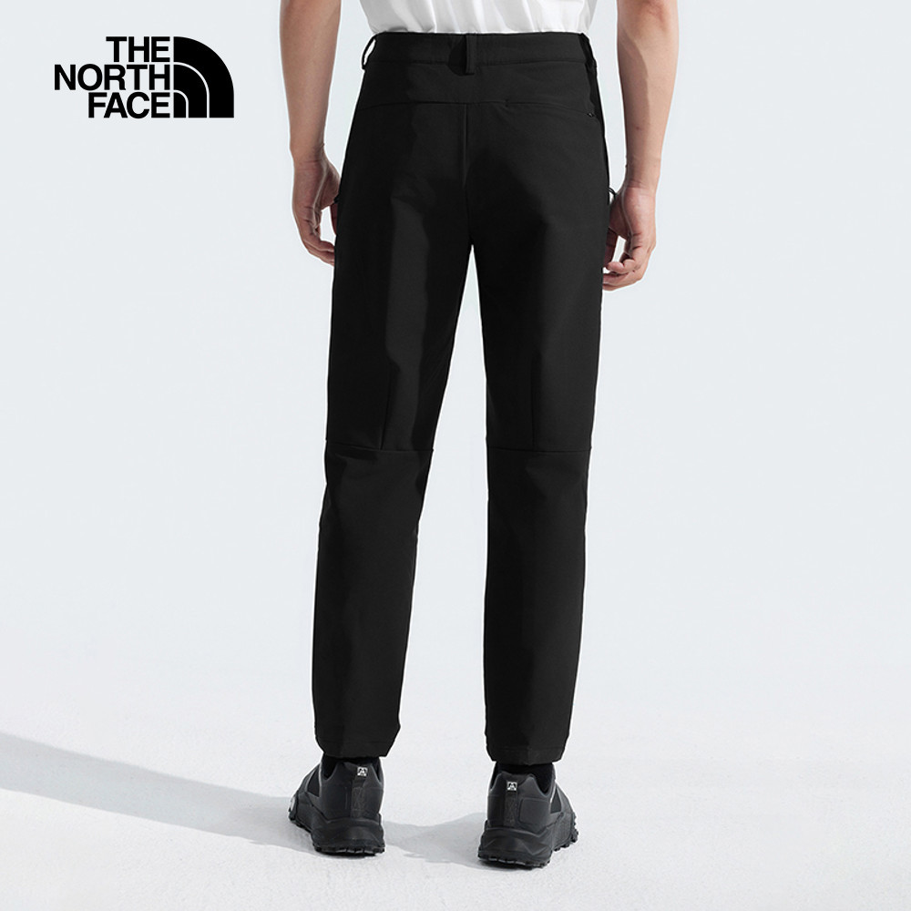 The North Face北面男款黑色防風防潑水休閒戶外徒步褲｜83OQ4H0