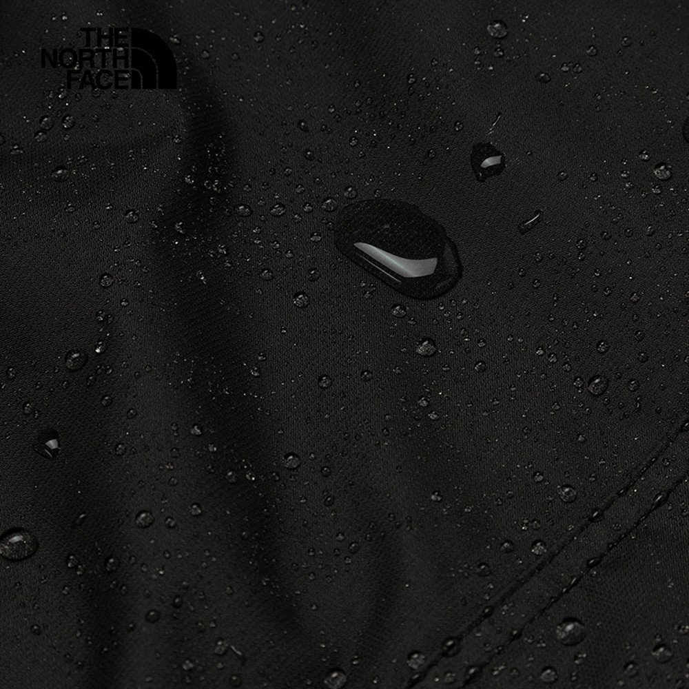 【10/27 00點限時搶購】The North Face北面女款黑色防水透氣保暖連帽羽絨內裡三合一外套｜88RW7O1