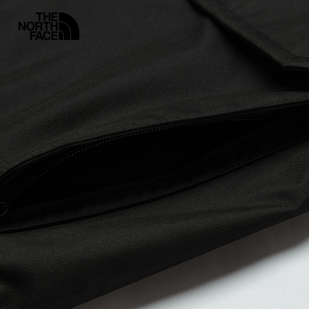 【10/27 00點限時搶購】The North Face北面女款黑色防水透氣保暖連帽羽絨內裡三合一外套｜88RW7O1