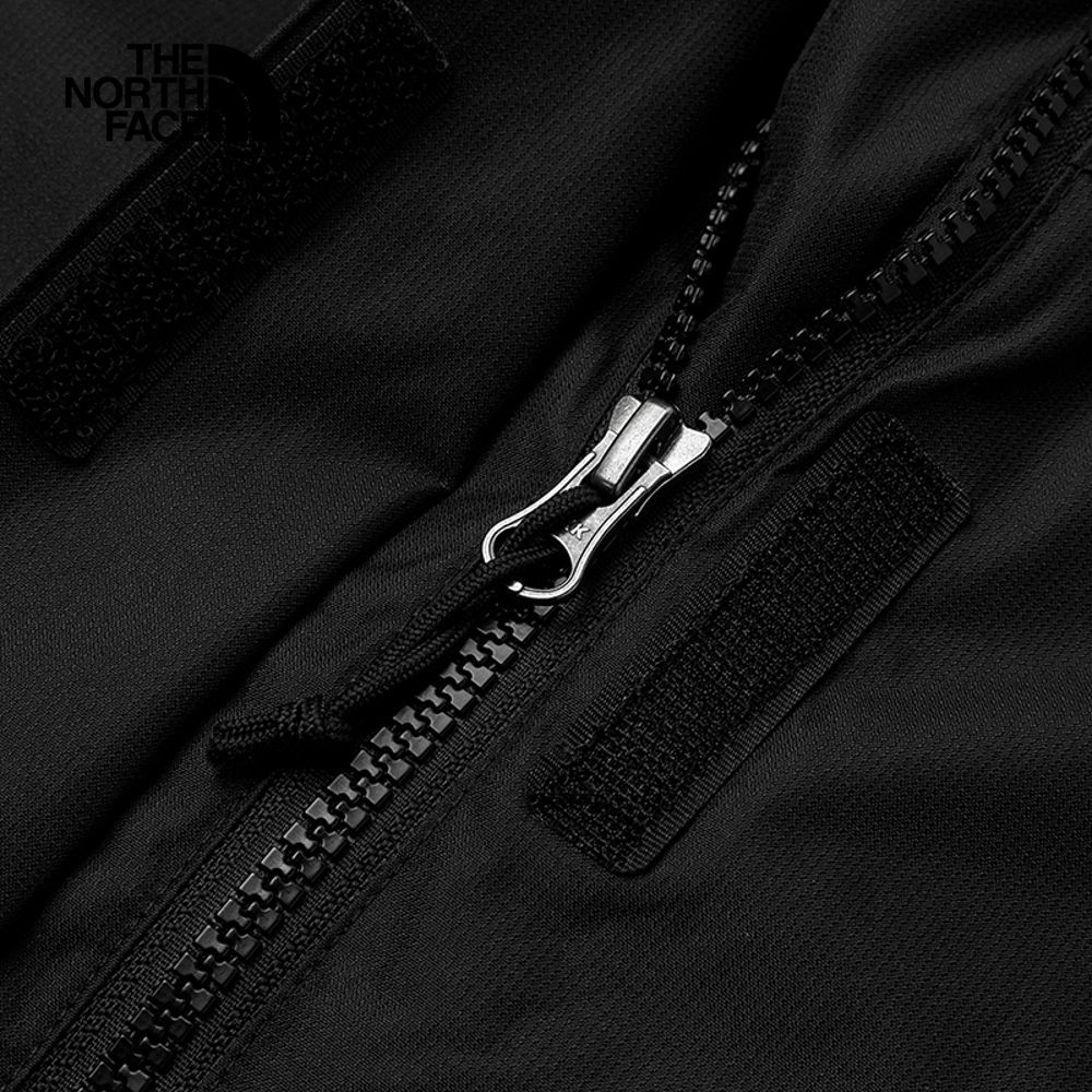 The North Face北面女款黑色防水透氣保暖連帽抓絨內裡三合一外套｜88RY7O1