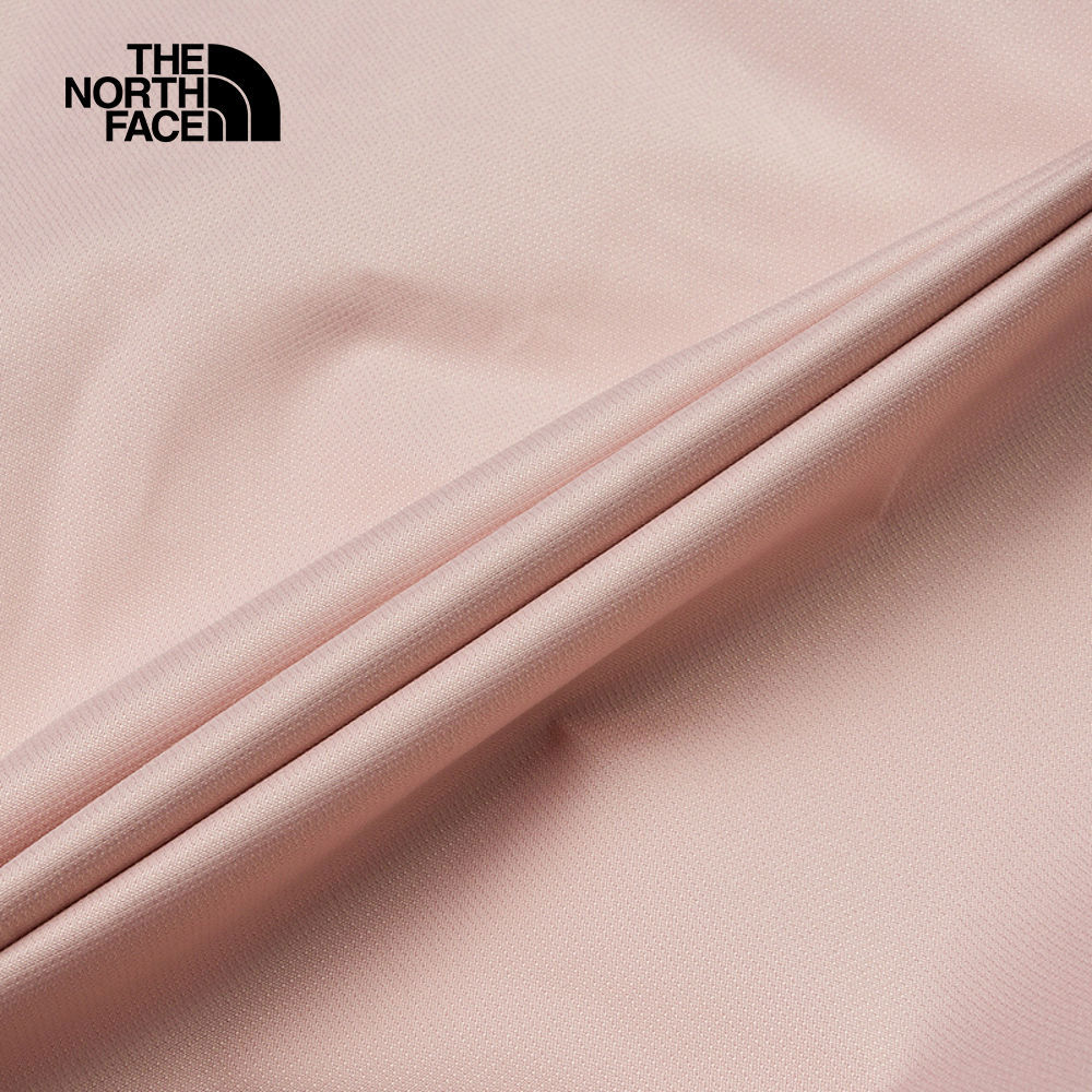 【10/27 12點限時搶購】The North Face北面女款粉紅色防水透氣保暖連帽抓絨內裡三合一外套｜88RYHZI