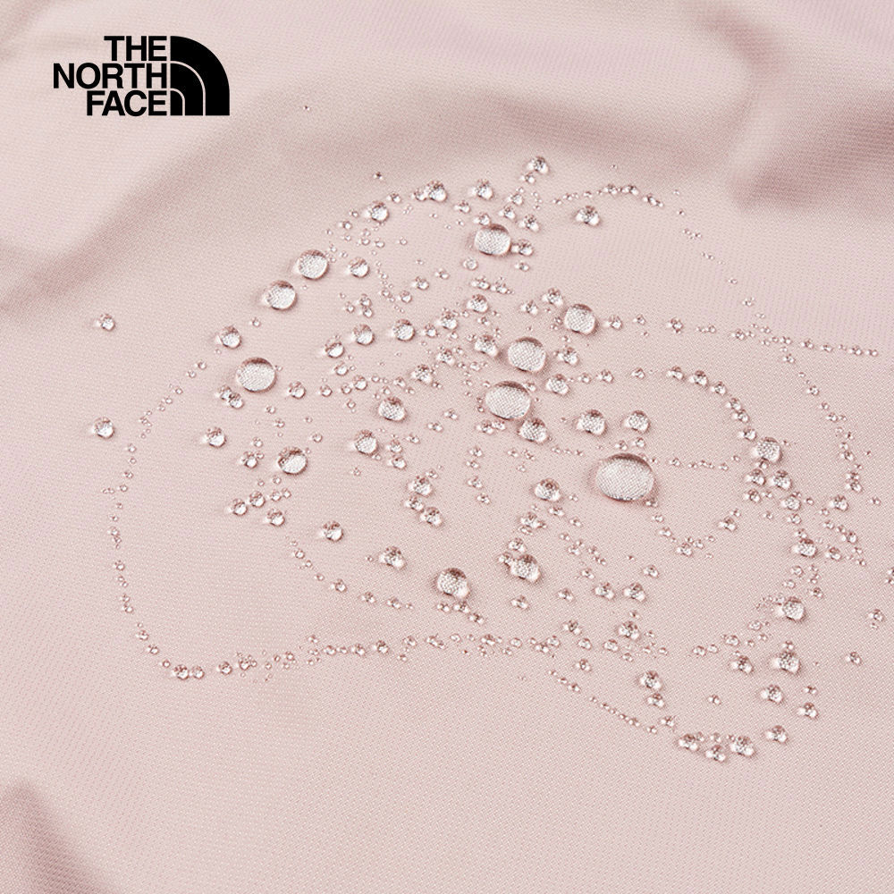 【10/27 12點限時搶購】The North Face北面女款粉紅色防水透氣保暖連帽抓絨內裡三合一外套｜88RYHZI