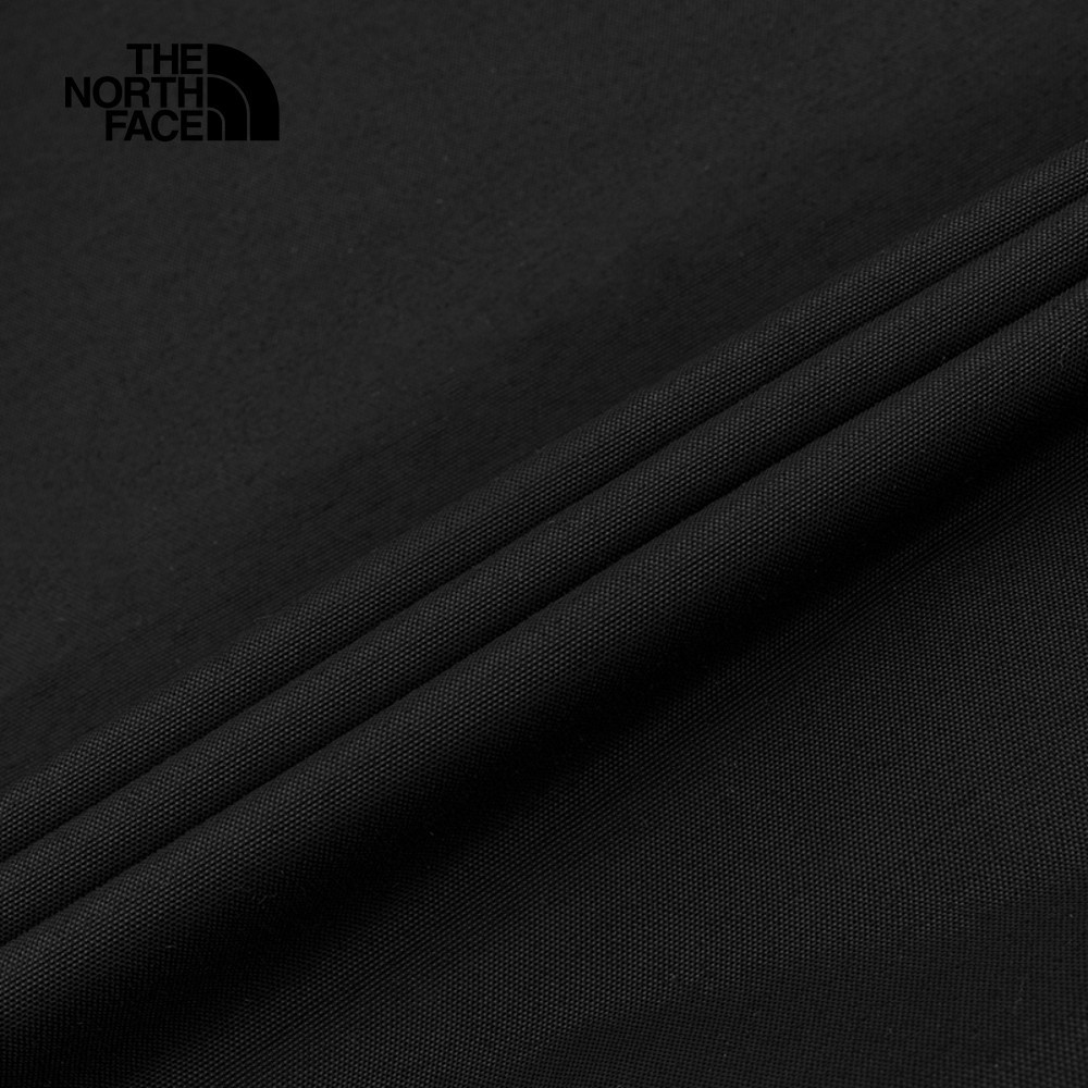 【10/24 00點週末限定】The North Face北面男款黑色防水透氣可調節可收納連帽抓絨內裡三合一外套｜8DNJKX7