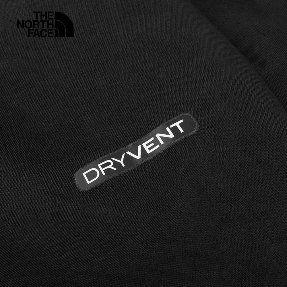 【10/24 00點週末限定】The North Face北面男款黑色防水透氣可調節可收納連帽抓絨內裡三合一外套｜8DNJKX7