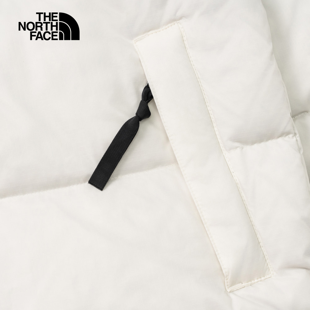 【經典1996】Nuptse女款米色DWR防潑水羽絨外套｜3XEOROU 700蓬鬆度