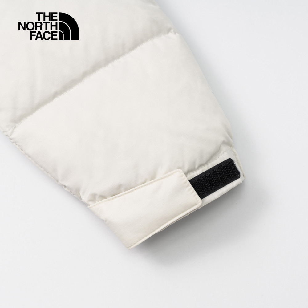 【經典1996】Nuptse女款米色DWR防潑水羽絨外套｜3XEOROU 700蓬鬆度