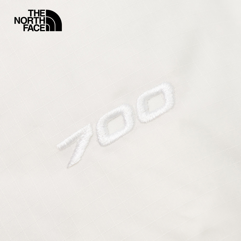 【經典1996】Nuptse女款米色DWR防潑水羽絨外套｜3XEOROU 700蓬鬆度