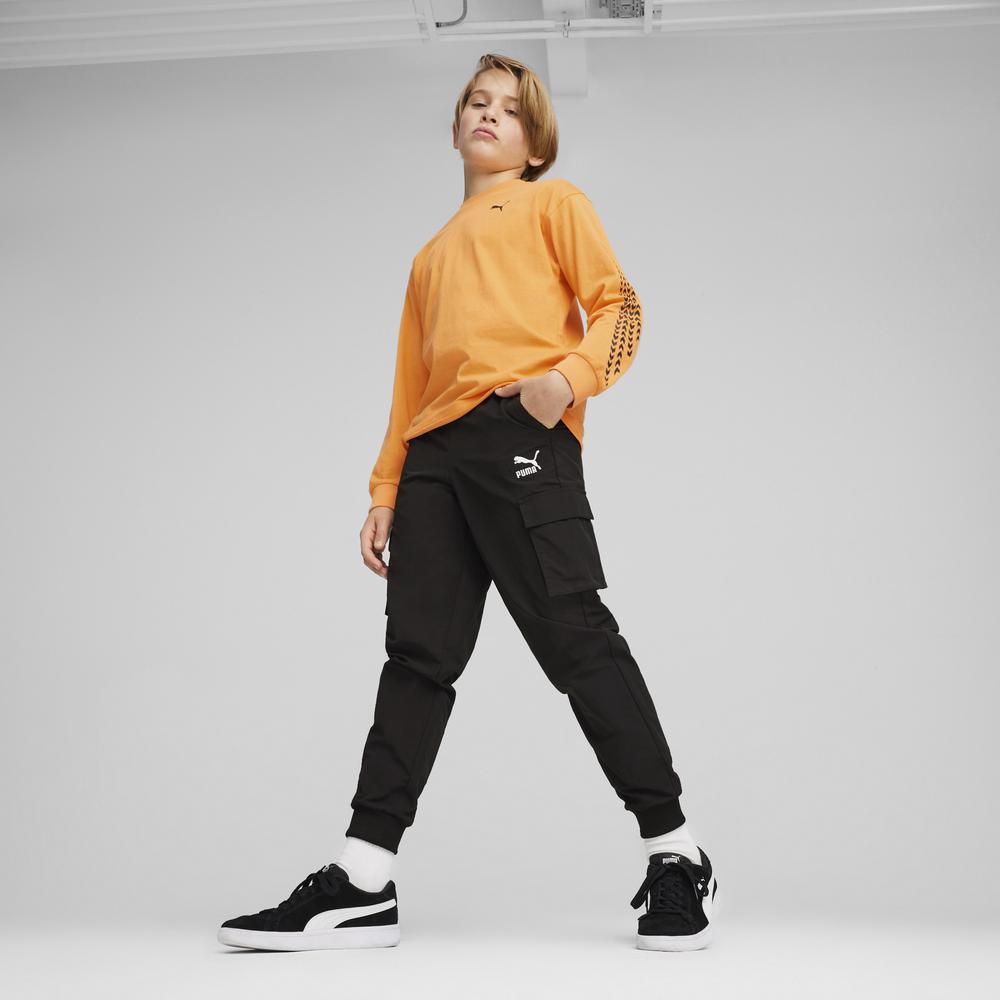 PUMA 基本系列Classics工裝長風褲 男童