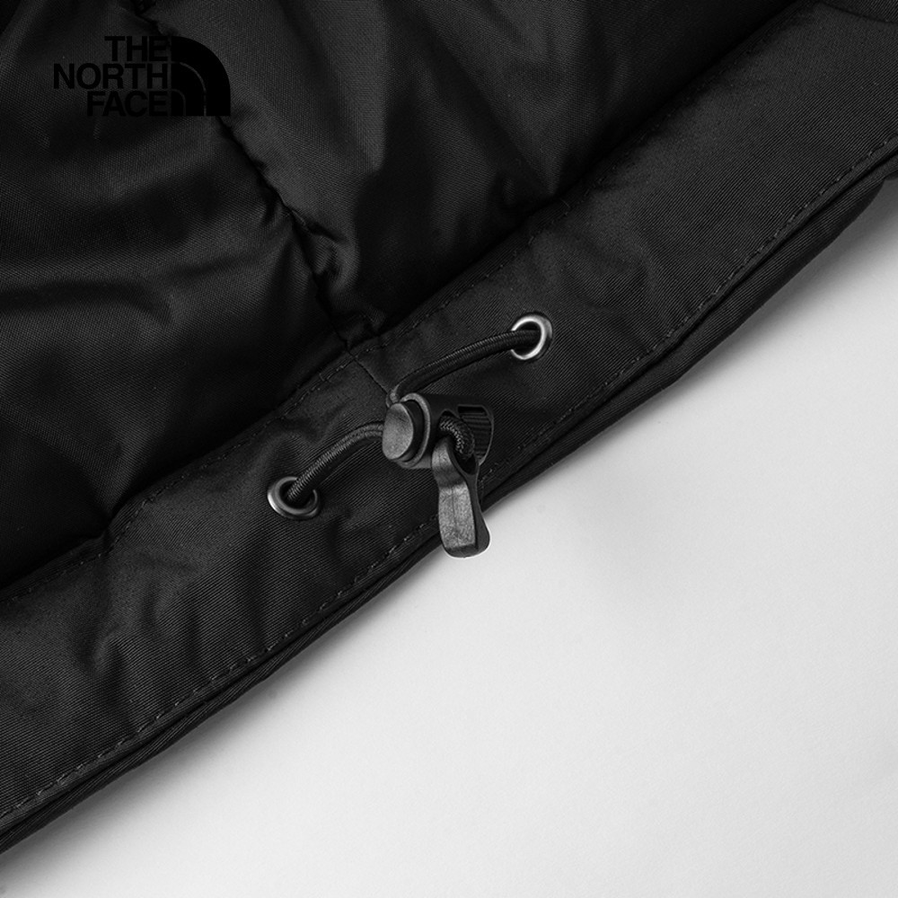 The North Face北面男款黑色DWR防潑水保暖連帽羽絨外套｜88R44H0 550蓬鬆度
