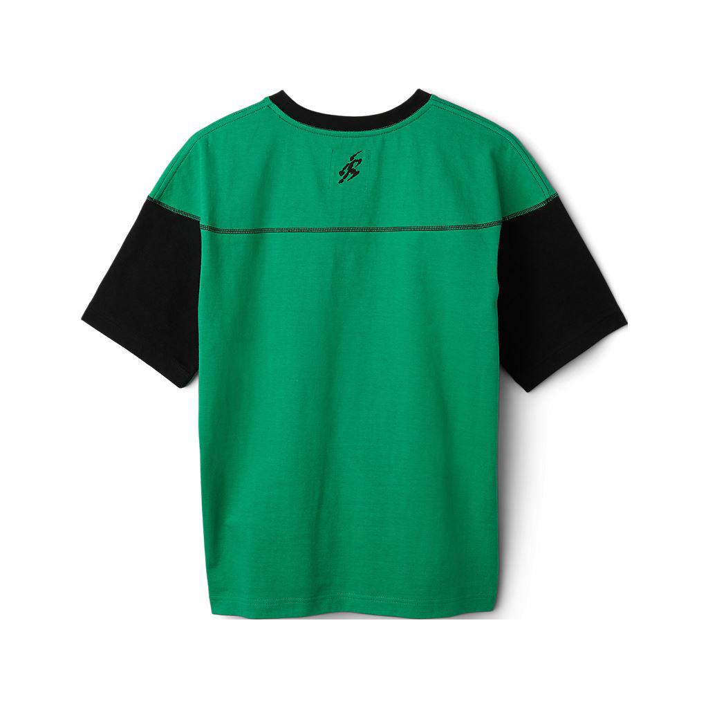 拼接短袖上衣 男女中性款  運動休閒上衣 2203A306-300