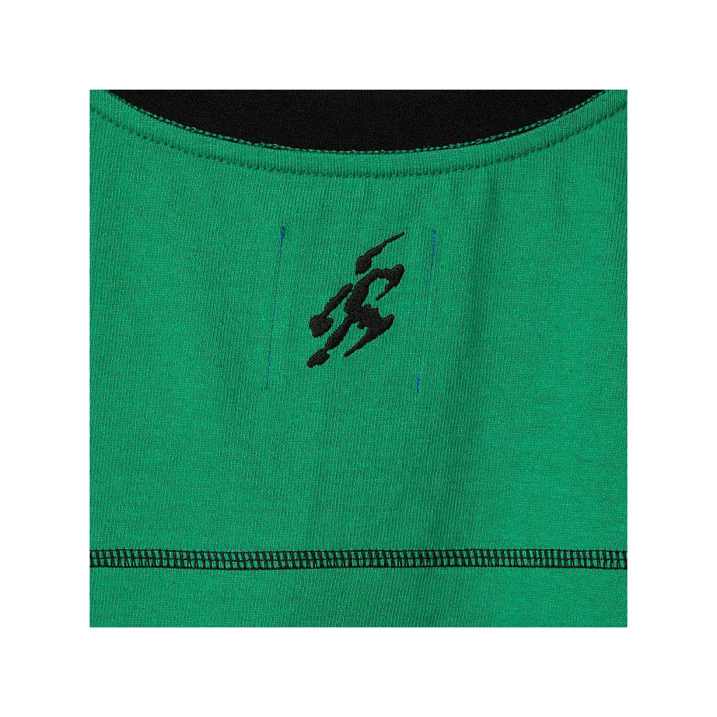 拼接短袖上衣 男女中性款  運動休閒上衣 2203A306-300