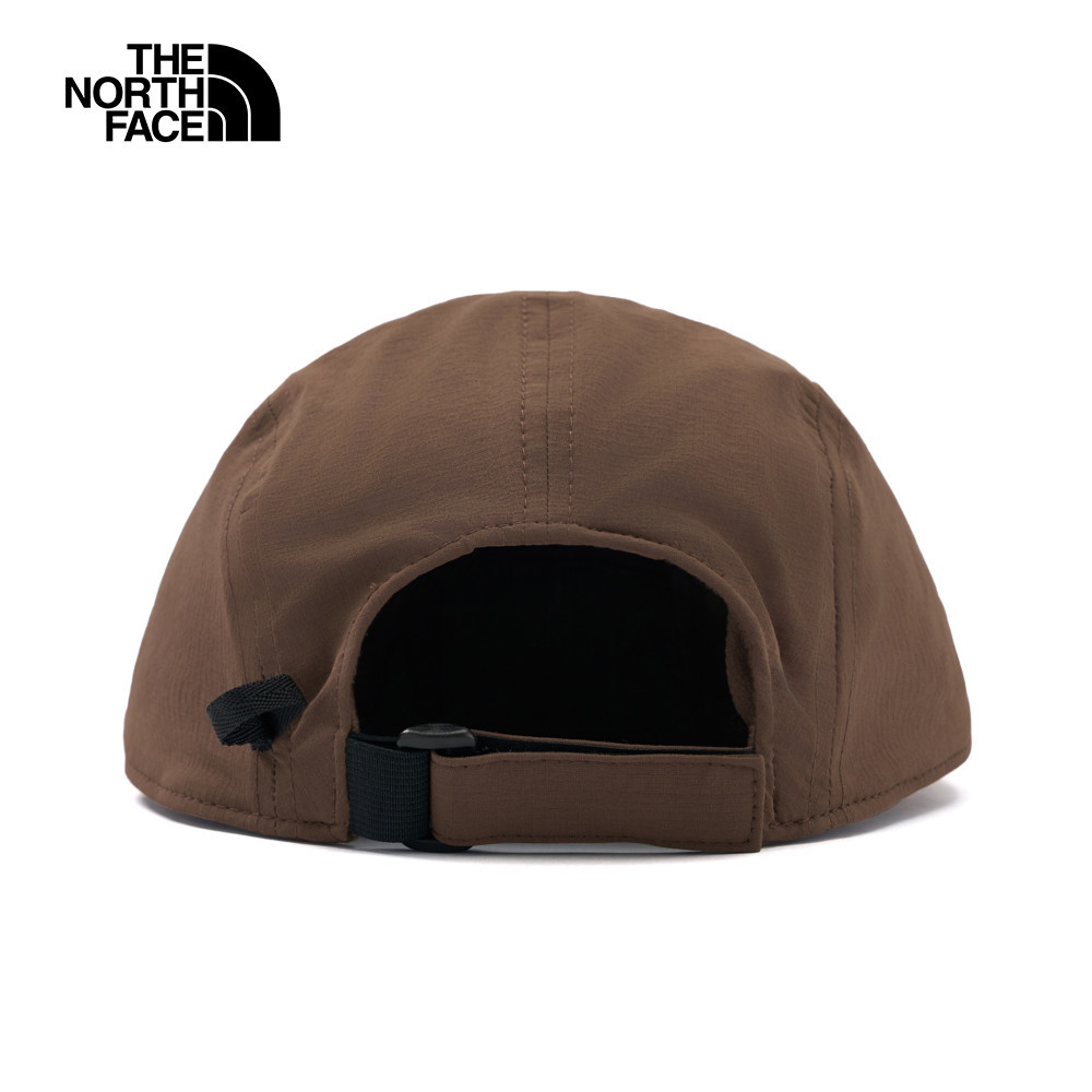 The North Face北面男女款棕色DWR防潑水舒適附收納口袋運動帽｜8CTG1OI