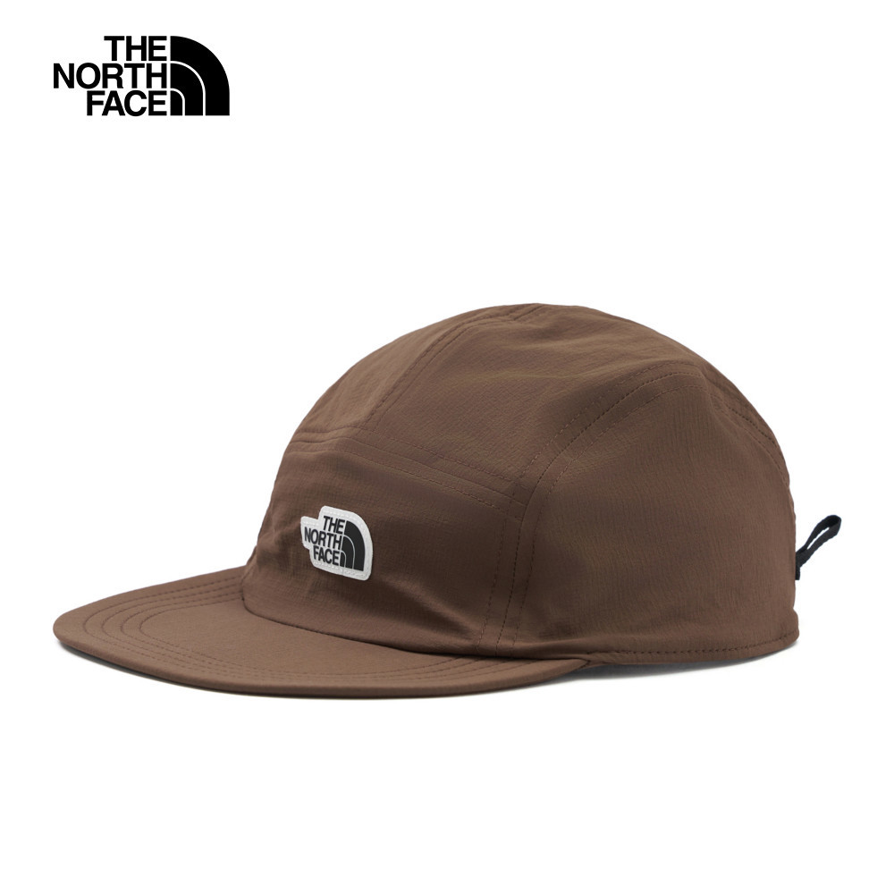 The North Face北面男女款棕色DWR防潑水舒適附收納口袋運動帽｜8CTG1OI