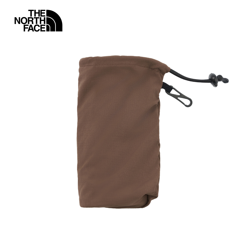 The North Face北面男女款棕色DWR防潑水舒適附收納口袋運動帽｜8CTG1OI