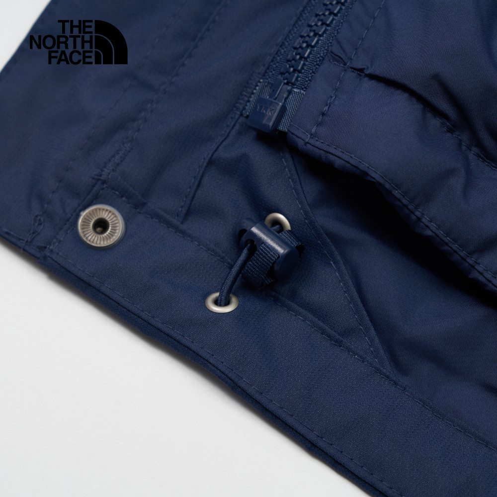 The North Face北面男款藍色DryVent防水透氣保暖連帽鋪棉內裡三合一外套｜8DNC8K2
