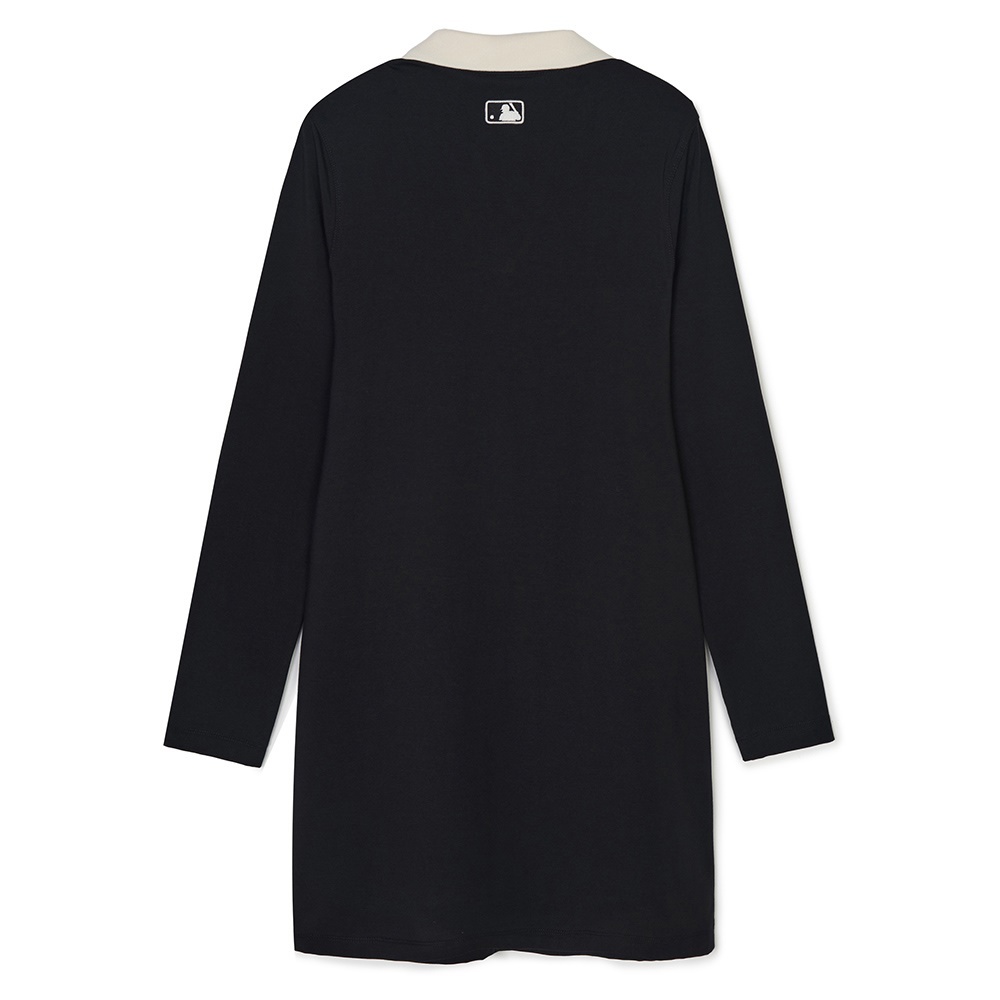 MLB 連身裙 洋裝 長版上衣 Varsity系列 紐約洋基隊 (3FOPV0144-50BKS)