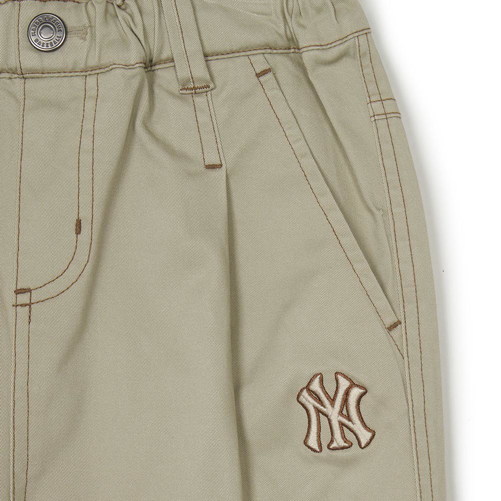 MLB KIDS 休閒長褲 童裝 Varsity系列 紐約洋基隊 (7AWPV0144-50BGM)