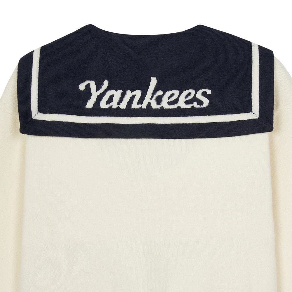 MLB KIDS 女版針織衫 童裝 Varsity系列 紐約洋基隊 (7FKCV0244-50CRS)