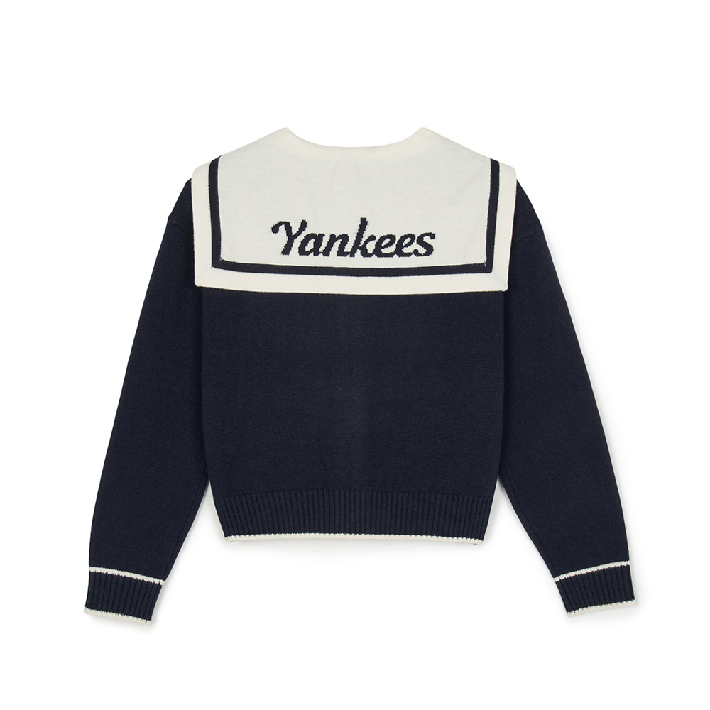 MLB KIDS 女版針織衫 童裝 Varsity系列 紐約洋基隊 (7FKCV0244-50NYS)