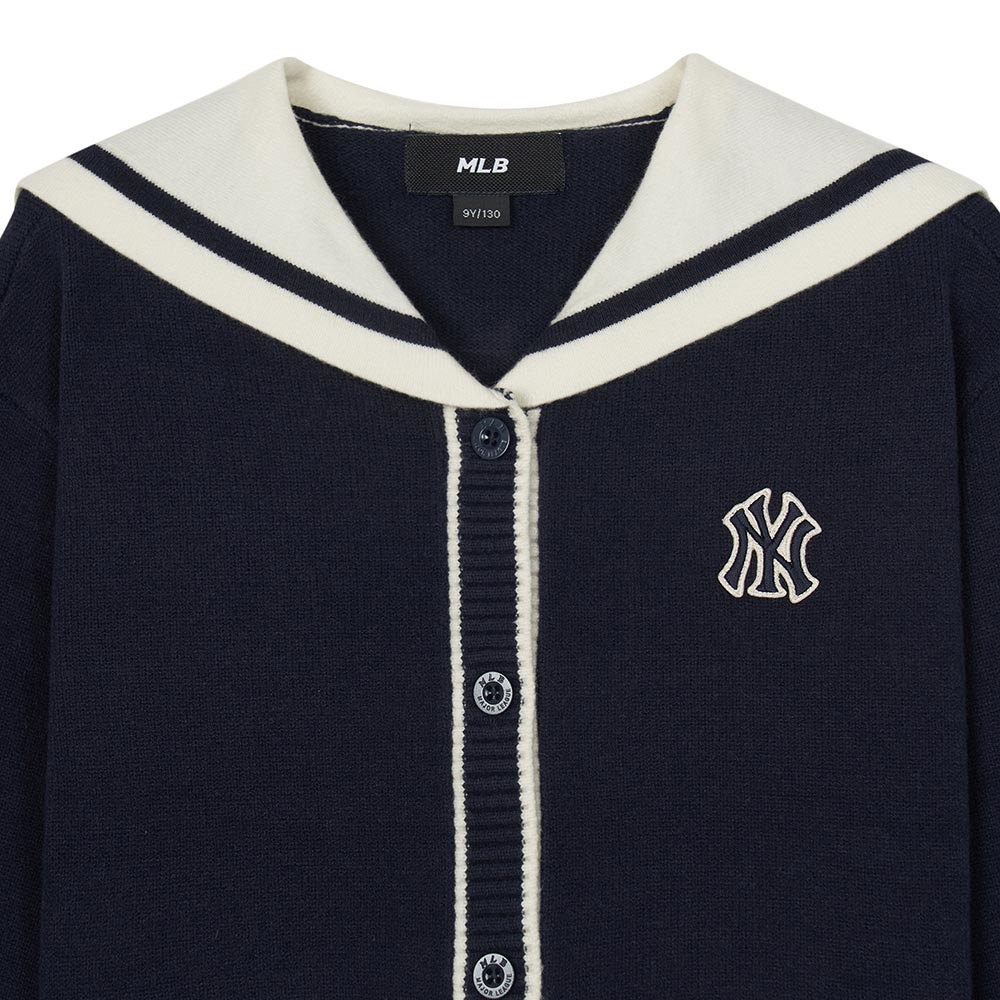 MLB KIDS 女版針織衫 童裝 Varsity系列 紐約洋基隊 (7FKCV0244-50NYS)