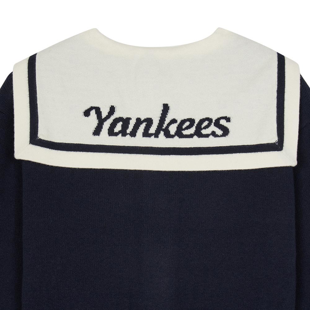 MLB KIDS 女版針織衫 童裝 Varsity系列 紐約洋基隊 (7FKCV0244-50NYS)
