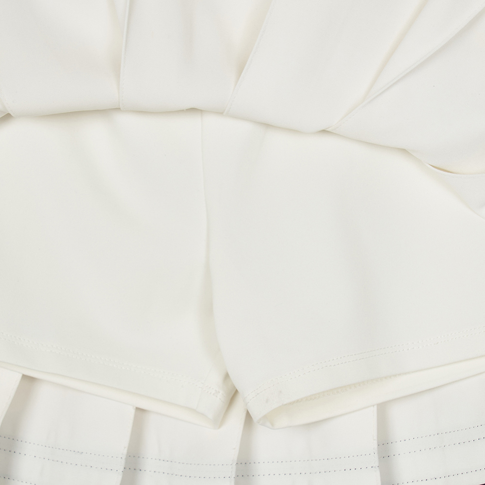 MLB KIDS 短裙 百褶裙 童裝 Varsity系列 紐約洋基隊 (7FSKV0244-50IVS)