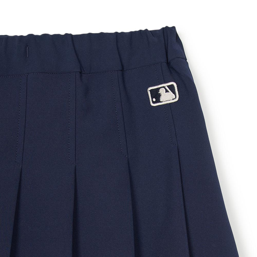 MLB KIDS 短裙 百褶裙 童裝 Varsity系列 紐約洋基隊 (7FSKV0244-50NYS)