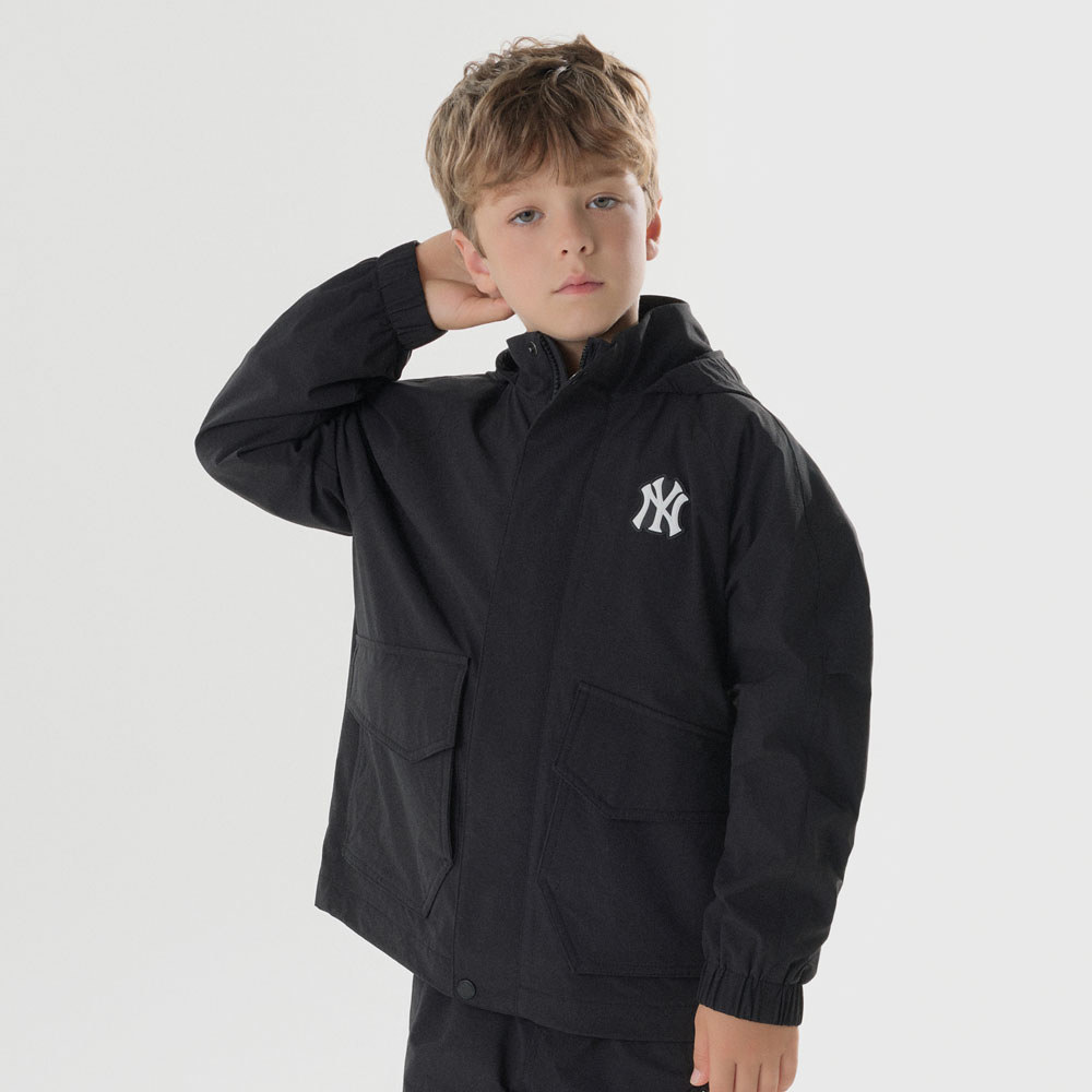 MLB Korea MLB KIDS 連帽防風外套 夾克 童裝 Outdoor系列 紐約洋基隊 (7AWJ