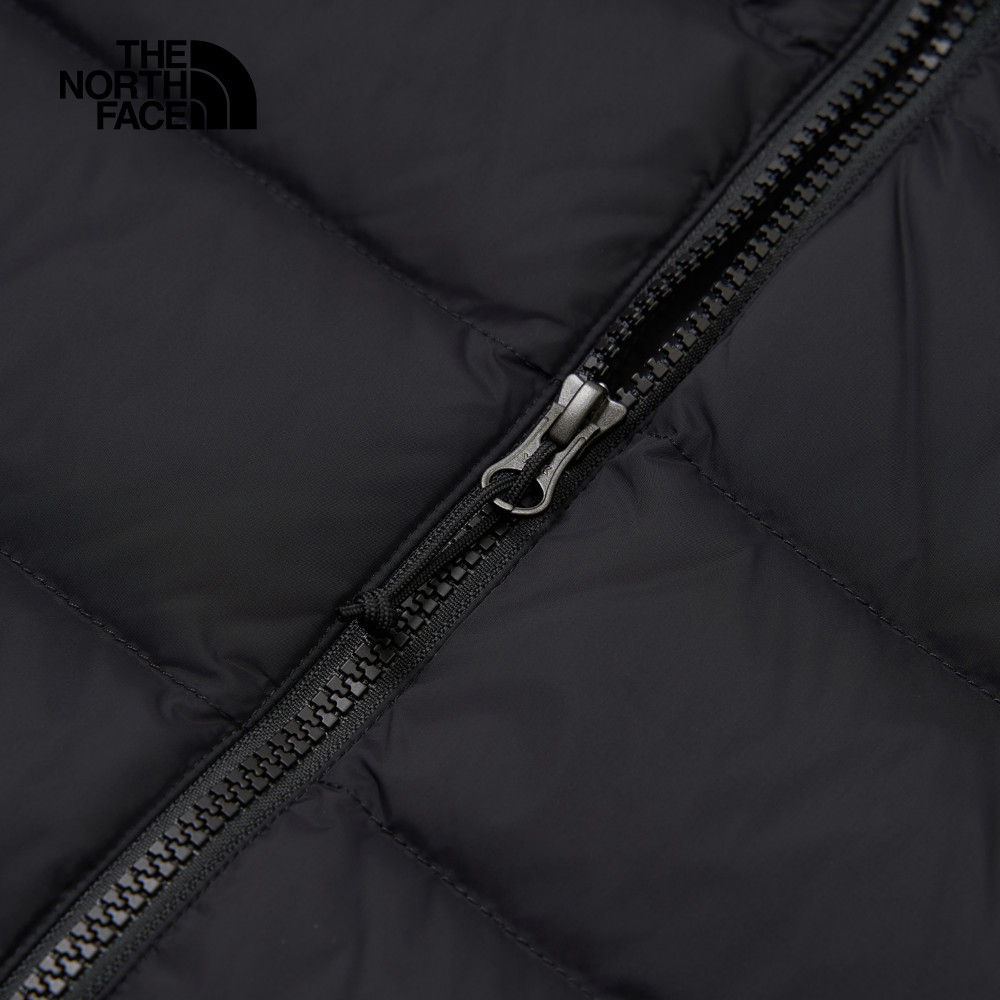 The North Face北面男款黑色舒適保暖立領羽絨背心｜88R64H0