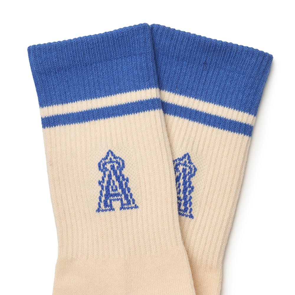 MLB KIDS 中筒襪 童襪 Varsity系列 洛杉磯天使隊 (7ASOV034N-41BLS)