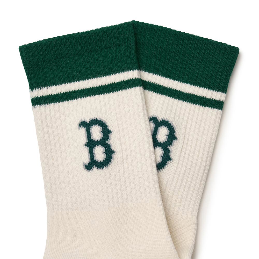 MLB KIDS 中筒襪 童襪 Varsity系列 波士頓紅襪隊 (7ASOV034N-43GND)