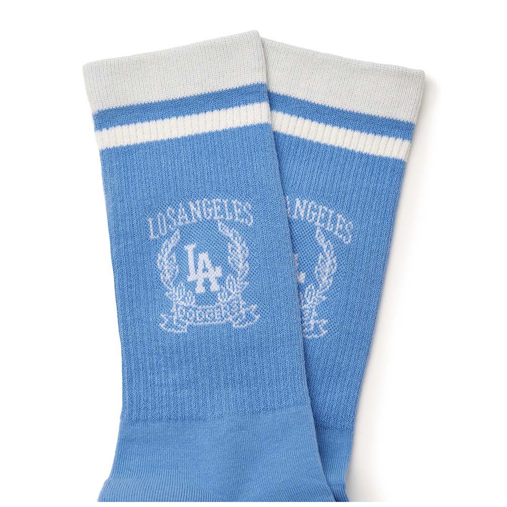 MLB 襪子 中筒襪 Varsity系列 洛杉磯道奇隊 (3ASOMV44N-07SBD)