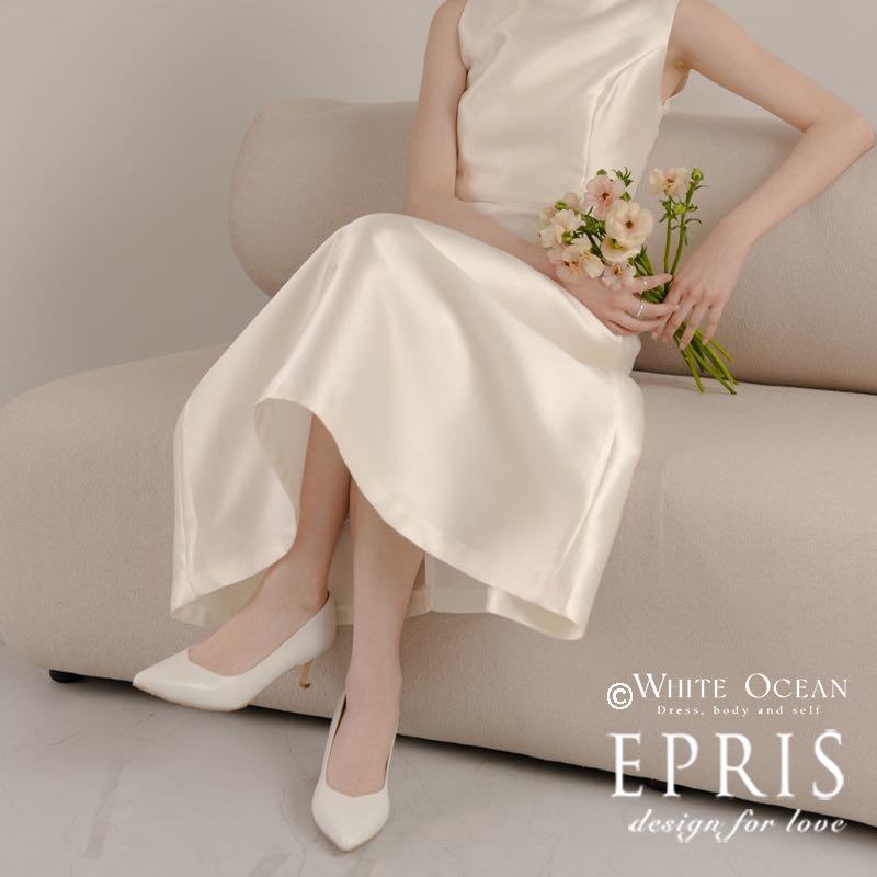 現貨 高跟鞋推薦 柔情女孩-P433-P434 尖頭素面剪裁素雅高跟鞋 大尺碼婚鞋 小尺碼婚鞋 裸白色婚鞋 素面婚禮鞋 全真皮舒適好穿跟鞋 版型偏小19-27.5 EPRIS艾佩絲-甜裸白