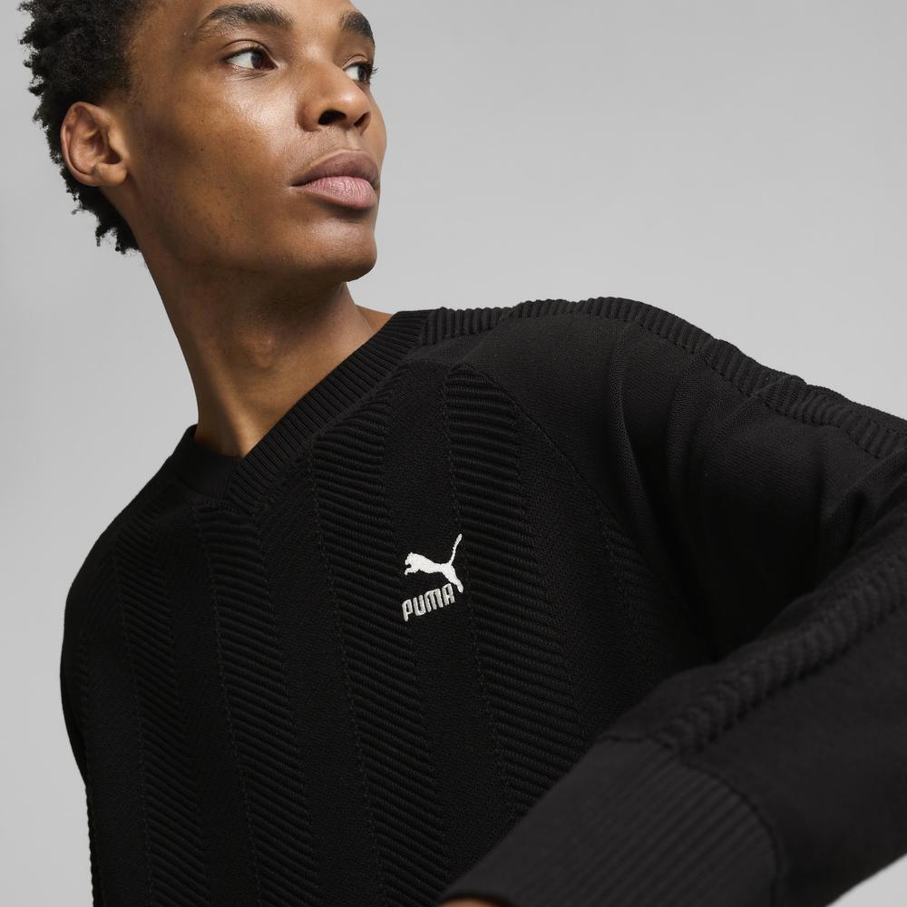 PUMA 流行系列T7 V領毛衣 男性