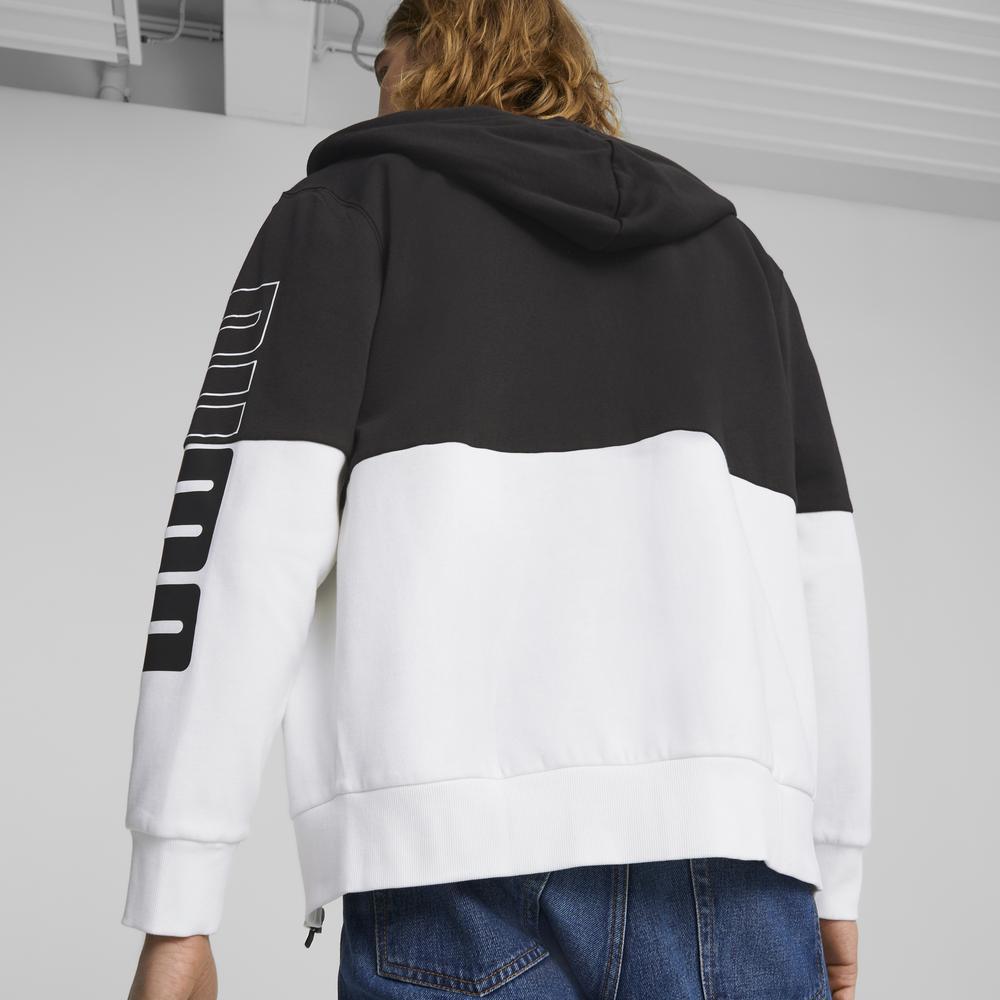 PUMA 基本系列Power撞色連帽外套 男性