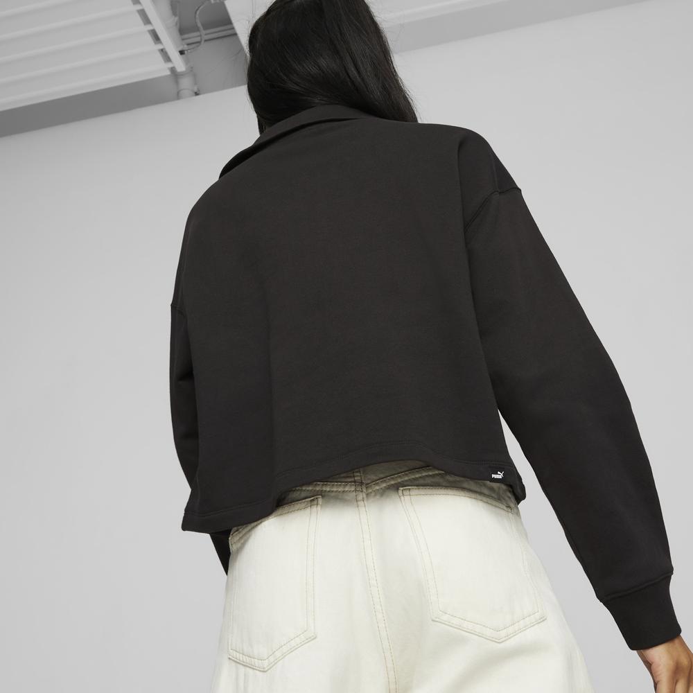 PUMA 基本系列Her半開襟立領衫 女性