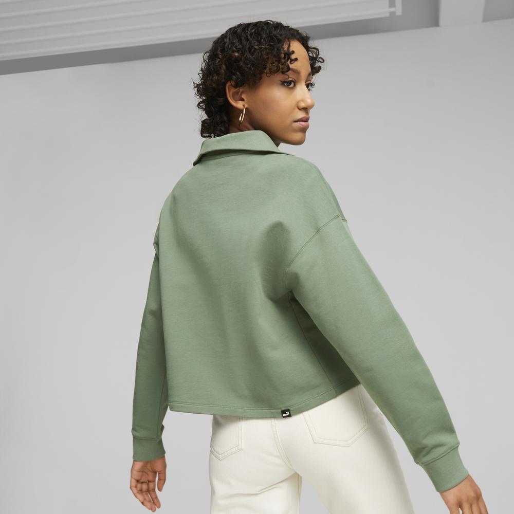 PUMA 基本系列Her半開襟立領衫 女性