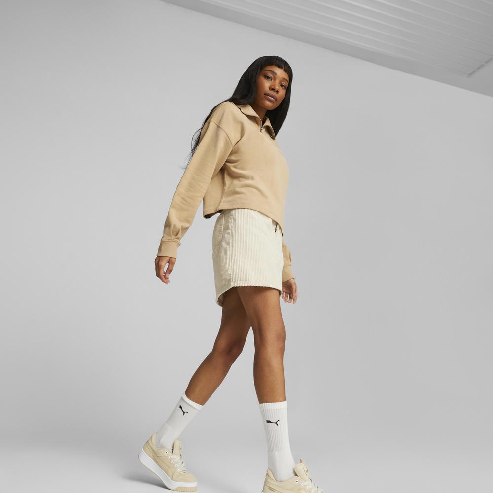 PUMA 基本系列Her半開襟立領衫 女性