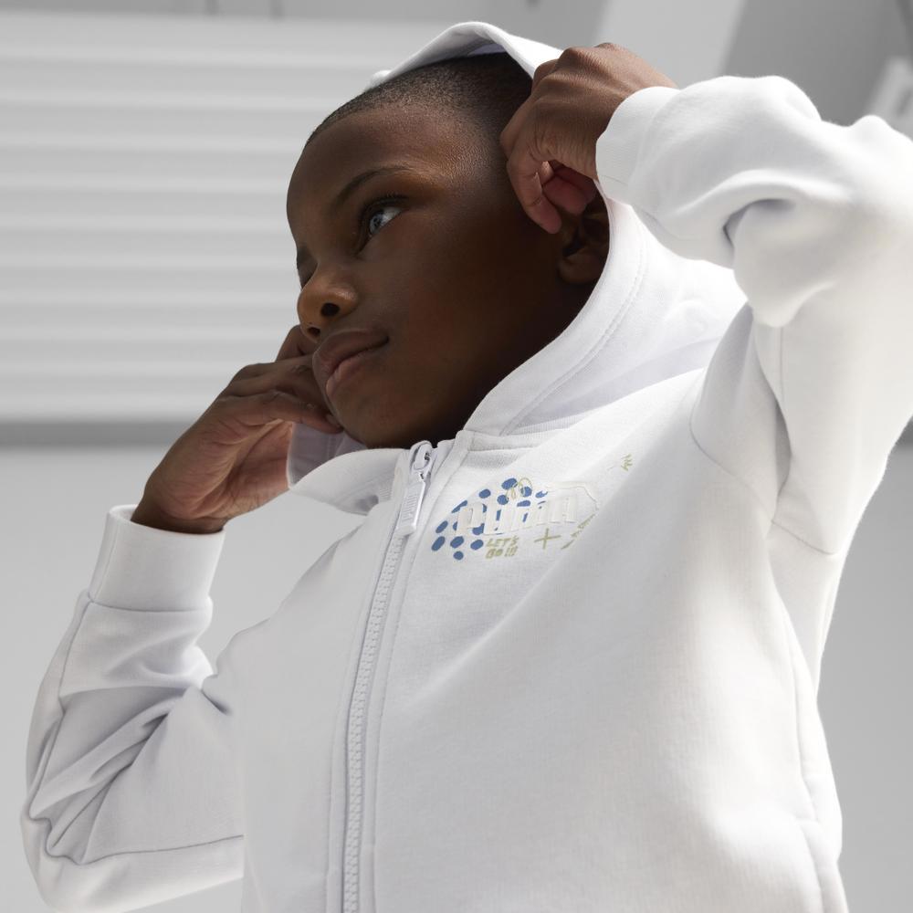 PUMA 基本系列Puma FC連帽外套 孩童