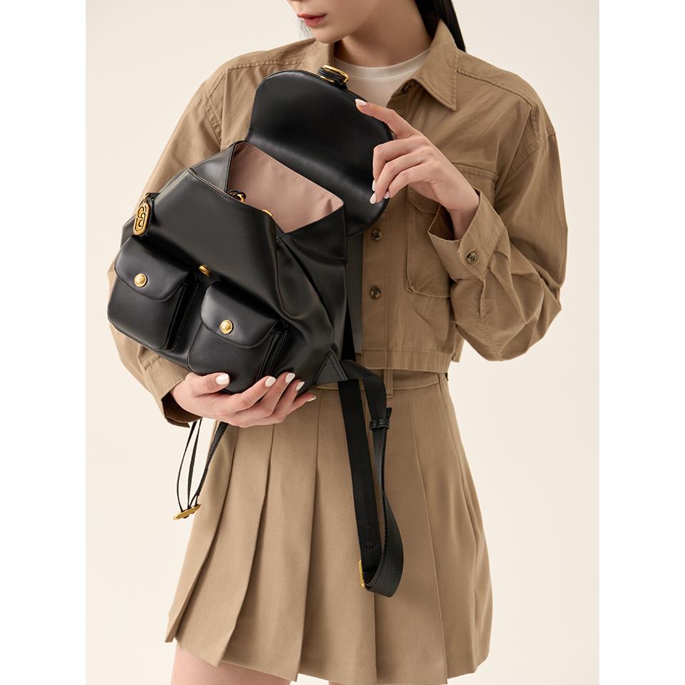送料込★S’AIME★頭層真皮軟Q後背包★本革 リュックバッグ 送料込☆S'AIME☆頭層真皮軟Q後背包☆本革 リュックバッグ (S