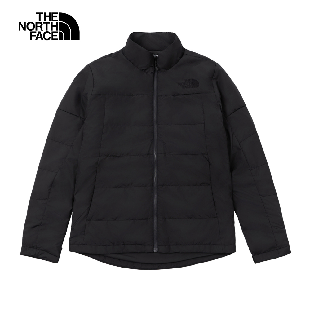 The North Face北面男款黑色DryVent防水透氣保暖連帽鋪棉內裡三合一外套｜82VO4GZ
