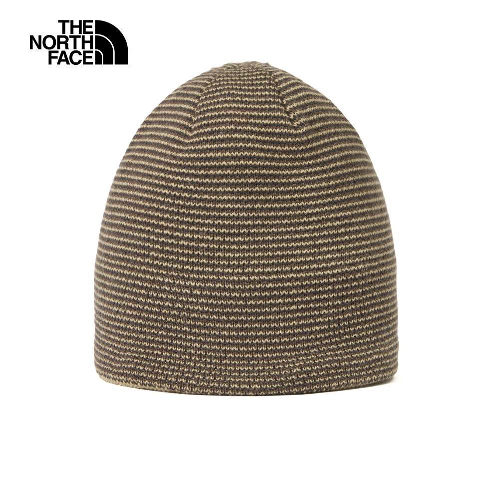The North Face北面男女款卡其色舒適保暖休閒毛帽｜8CQ29UO