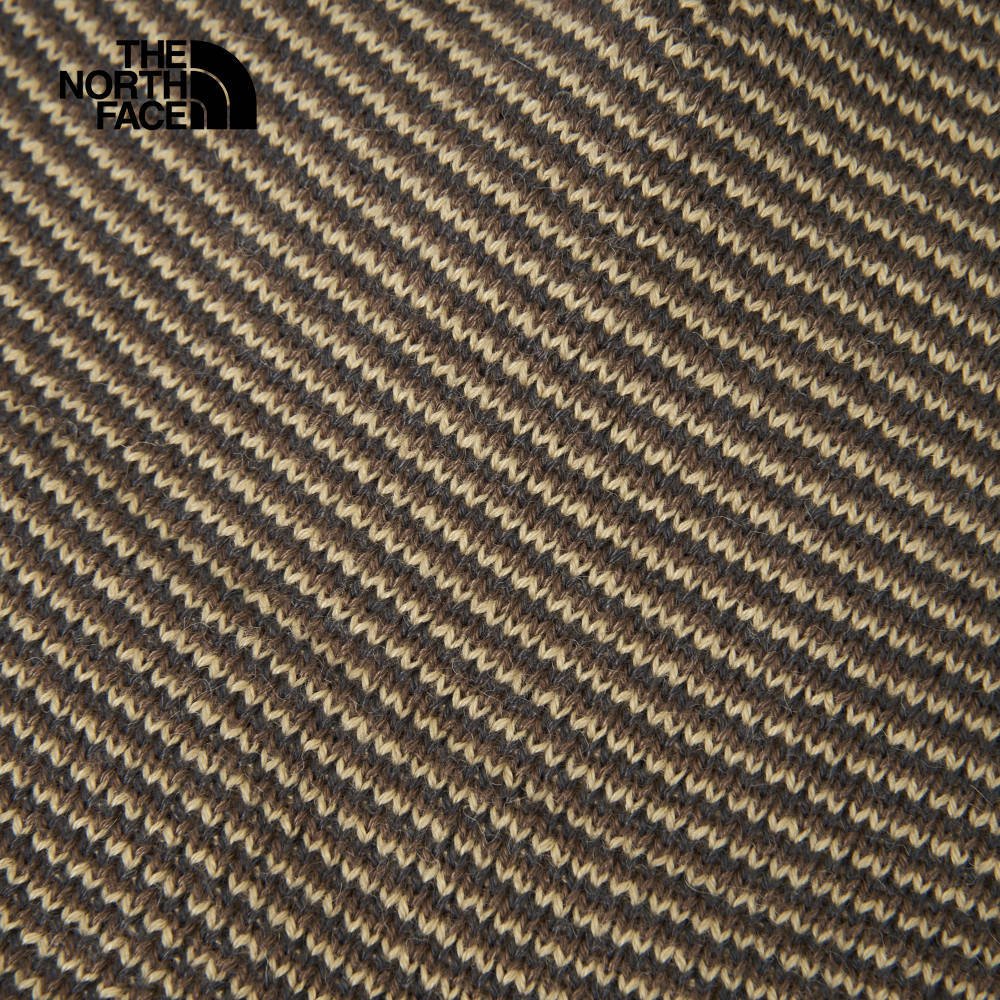 The North Face北面男女款卡其色舒適保暖休閒毛帽｜8CQ29UO