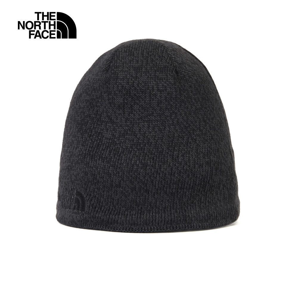 The North Face北面男女款黑色舒適保暖休閒毛帽｜8CQ2KS7