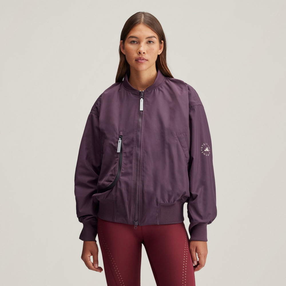 Adidas STELLA MCCARTNEY 運動外套｜含有再生材質的－运动品牌专卖