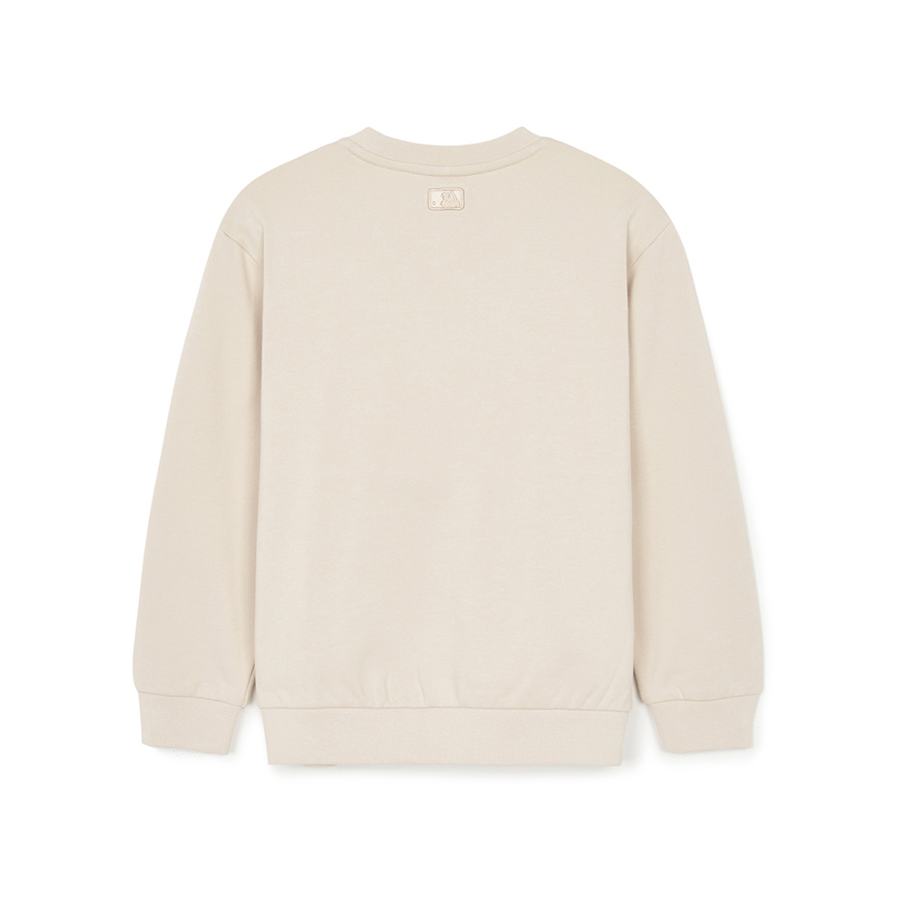 MLB KIDS 大學T 童裝 Monogram系列 波士頓紅襪隊 (7AMTMT144-43CRM)