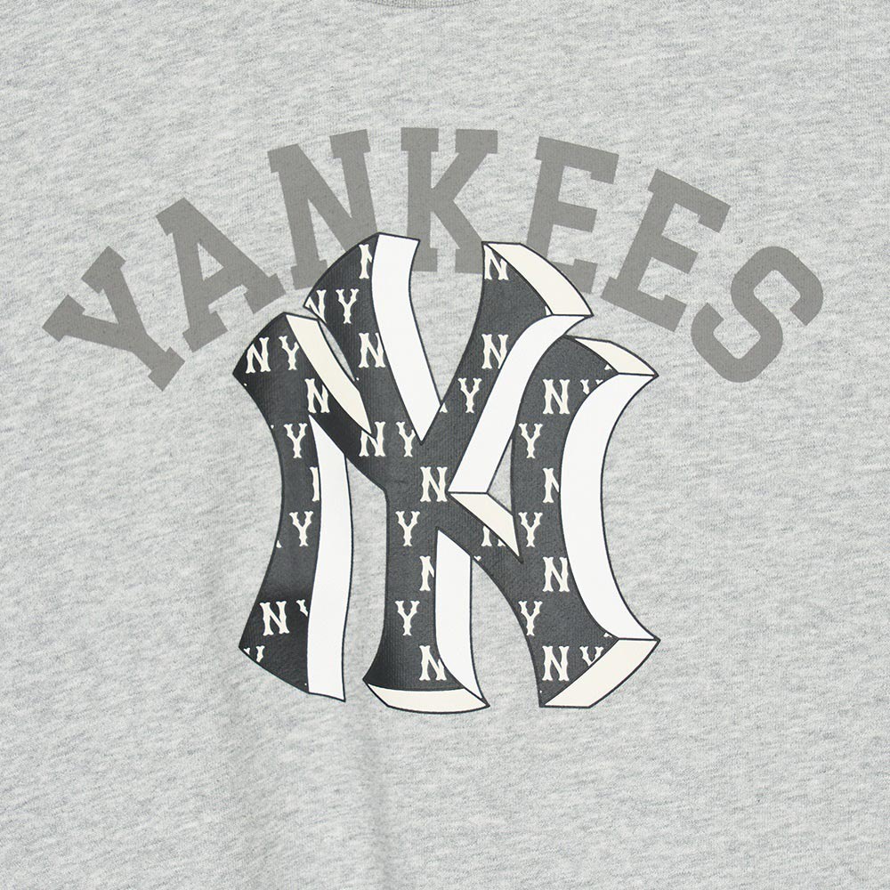 MLB KIDS 大學T 童裝 Monogram系列 紐約洋基隊 (7AMTMT144-50MGL)