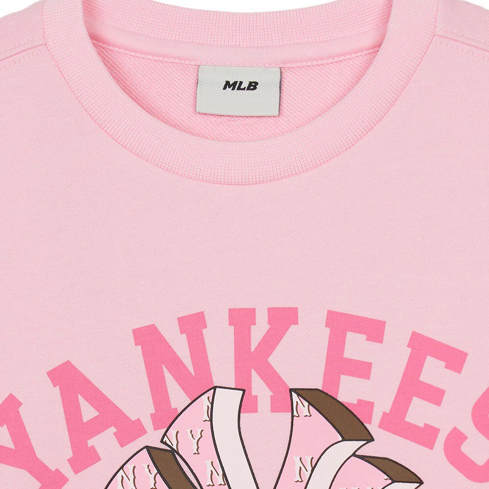 MLB KIDS 大學T 童裝 Monogram系列 紐約洋基隊 (7AMTMT144-50PKL)